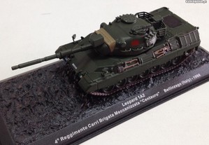 * Miniatura 1:72 Tanque/Blindado/Panzer/Carro Combate Leopardo 1A2 (Alemanhã)