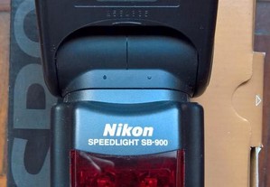 Flash Nikon SB-900 como novo!