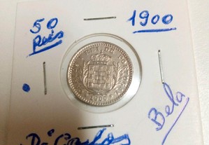 50 Reis 1900 D.Carlos