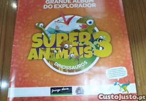 Caderneta de cromos - Super Animais 3 - Grande Álbum do Explorador