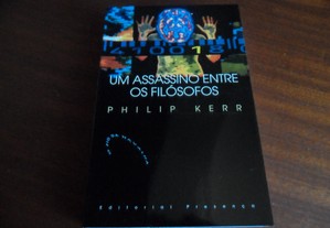 "Um Assassino Entre Filósofos" de Philip Kerr - 1ª Edição de 1999