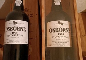 3 Vinhos do Porto Vintage Osborne 1995 e 1997