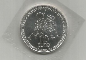 Espadim - Moeda de 10 euro de 2007 - J. O da Grécia