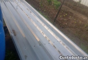 Chapas de cobertura usadas