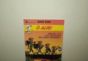 livro Lucky Luke - O alibi