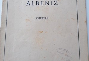 Partitura de Isaac Albeniz, Asturias (Leyenda)