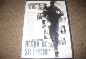 DVD "Regra de Silêncio" com Robert Redford