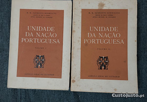Sarmento Rodrigues-Unidade da Nação Portuguesa-Vol I/II-1956