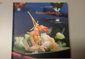 Livro de selos "Sabores da Europa"