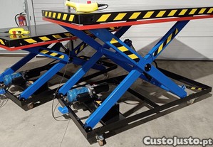 Plataforma hidrulica tipo tesoura