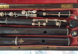 Flauta CLAIR GODFROY Ainé Paris - Serie 6769 - Fabrico 1889 a1904