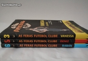 Livros coleção juvenil As Feras Futebol Clube