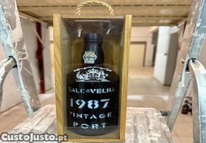 Real Companhia Velha 1987 wine port com caixa 75cl
