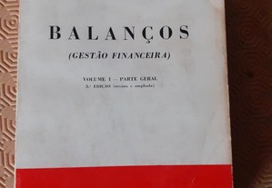 Balanços (Gestão Financeira) - Vol.1 - Rogério Fernandes Ferreira
