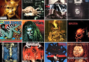 24 CDS - Metal - Raros - Muito Bom Estado