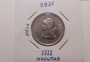 Portugal-Angola IIII Macutas de 1927