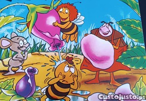 Caderneta As Novas Aventuras da Abelha Maia