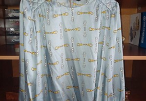 Blusa estampada da Zara