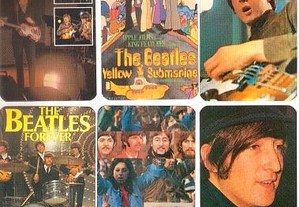 Coleção completa e numerada de 12 calendários sobre Os Beatles 1986