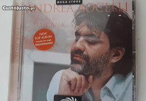 CD Original Novo Selado Andrea Bocelli Cieli di Toscana
