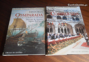 "História Comparada: Portugal, Europa e o Mundo" - 2 Volumes - Direção António Augusto Simões Rodrigues