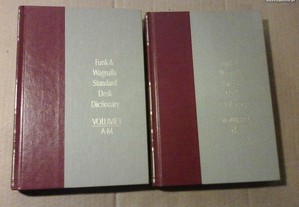 Funk and Wagnalls Standard Desk Dictionary Vol 1/2