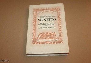 Antero de Quental-Sonetos/Ed Org /António Sérgio