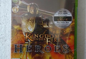 Jogo X-Box Kingdom Under Fire Heroes (selado)
