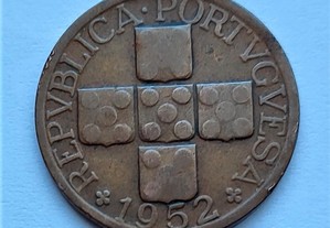 Moeda XX Centavos 1952 Bronze