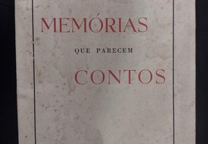 Memórias que parecem Contos - Ibérico Nogueira 1956 - 1ª Edição