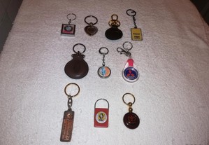 marcas de carros - porta-chaves (bmw, fiat, ford, mercedes, renault)