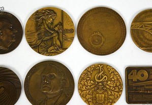 Medalhas em Bronze das mais variadas temáticas