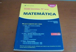 Preparar para o exame nacional 9 ano Matemática Porto editora