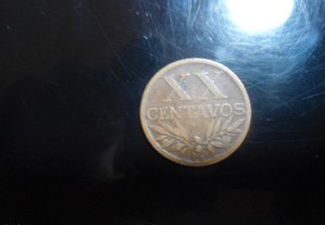 moeda 20 centavos de 1943