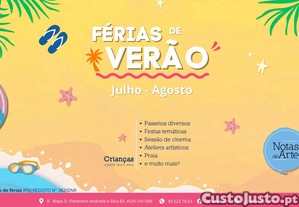 Campo de Férias de Verão para crianças