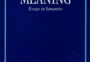 Truth and Meaning: Essays in Semantics