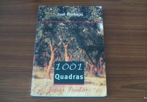 1001 Quadras Poésia Popular de José Florêncio AUTOGRAFADO