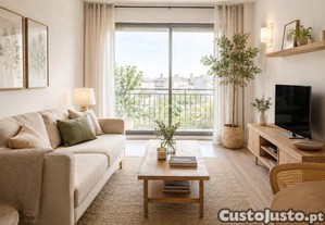 Apartamento T1, Com 2 Varandas, Lareira,...