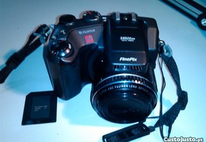 Máquina fotográfica fulifilm s602+lente+flash Metz