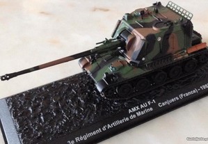 * Miniatura 1:72 Tanque/Blindado/Panzer/Carro Combate AMX AU F-1 (França)
