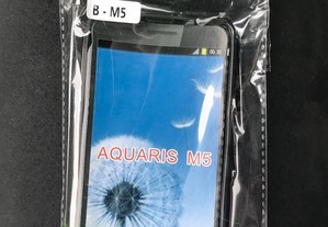 Capa de silicone para BQ Aquaris M5 - Novo