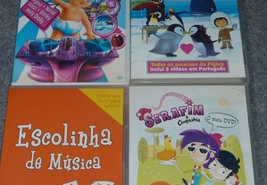 DVD's Infantis Musicais!