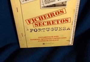 Ficheiros Secretos à Portuguesa, de Joaquim Fernandes. Novo.