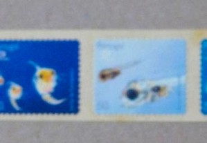 1998 Série nº 2501/06 Expo98 Oceanos. O Plâncton (3º grupo)