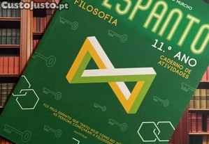 Livro escolar 11º ano Filosofia caderno de atividades