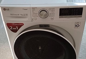 Maquina lavar e secar roupa 8kg LG