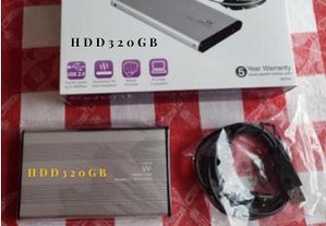 Disco Externo /HDD320GB/USB.100%