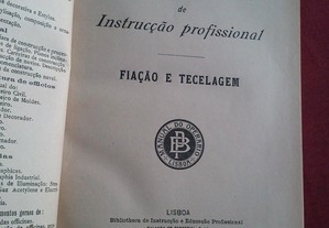 Biblioteca Instrução Profissional-Fiação e Tecelagem-1905
