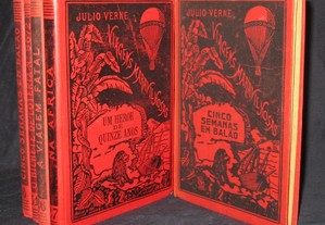 Livros Colecção Viagens Maravilhosas Júlio Verne Bertrand
