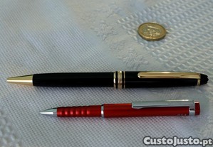 Conjunto esferográfica Montblanc Meisterstück Clássica e lapiseira Rotring